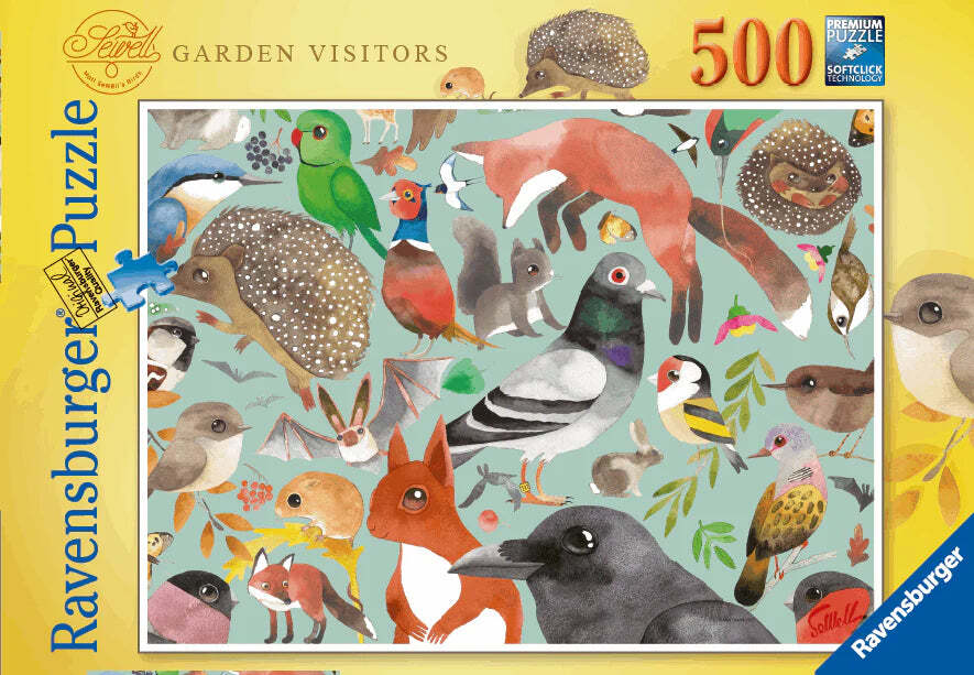 Ravensburger - Garden Visitors Puzzle 500pc