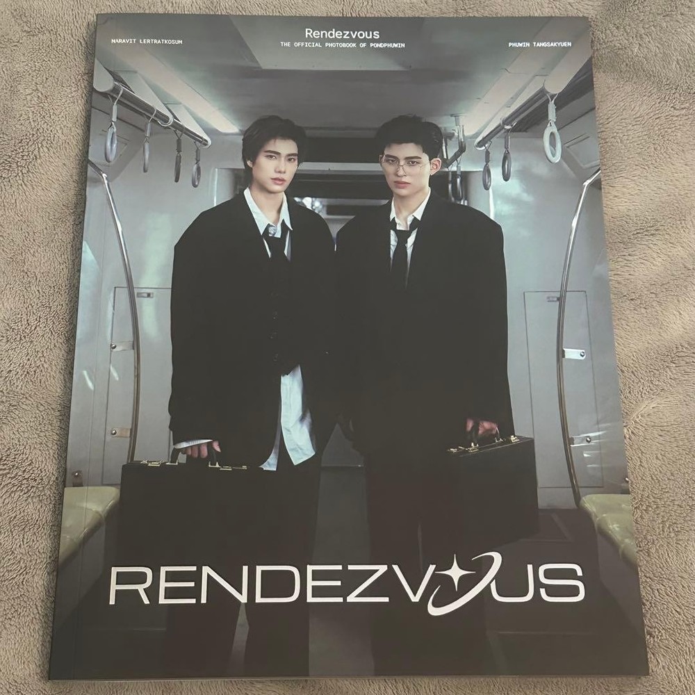 PondPhuwin Rendezvous Photo Book Missing 6 Cards Minor Damage