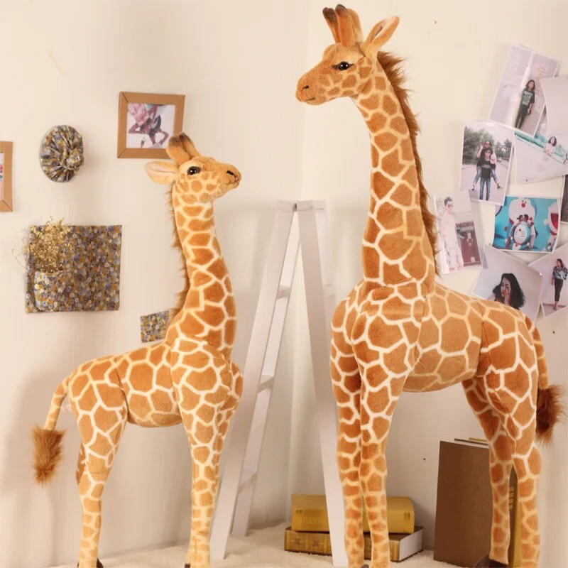 24inch Big Plush Giraffe Toy Giant Stuffed Animal Soft Doll Large Cute New Gift