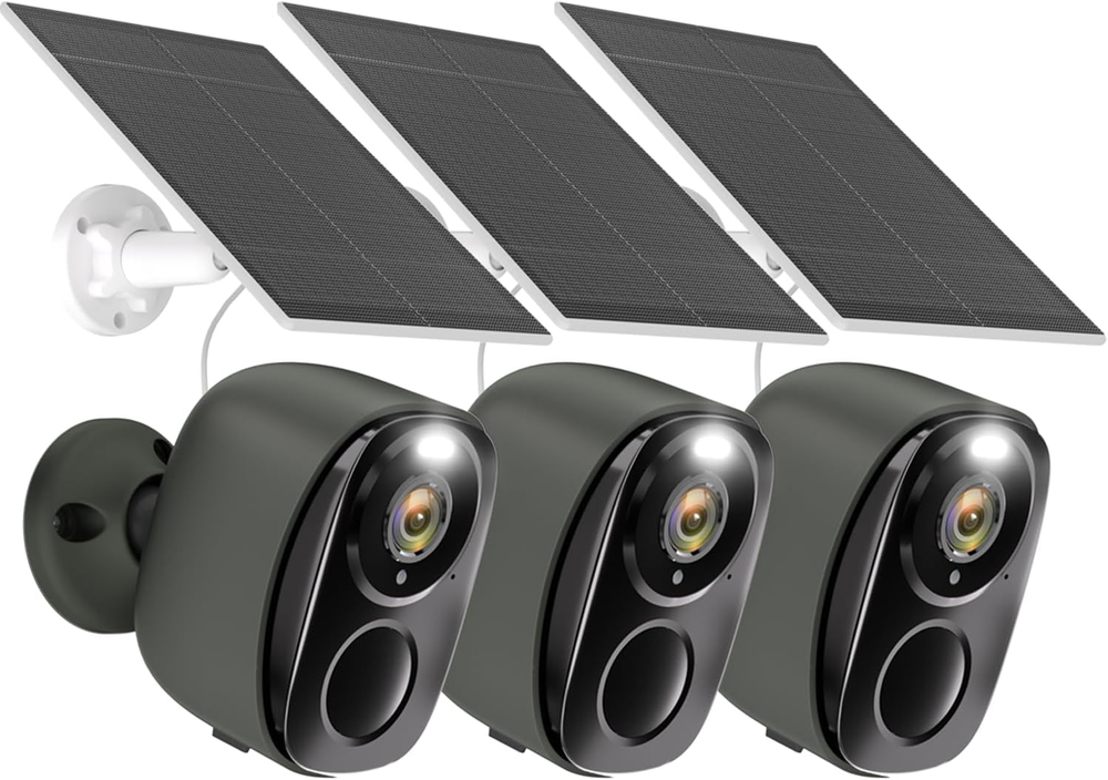 Security Cameras Wireless Outdoor -2K Home Security Camera Battery Powered, Outd