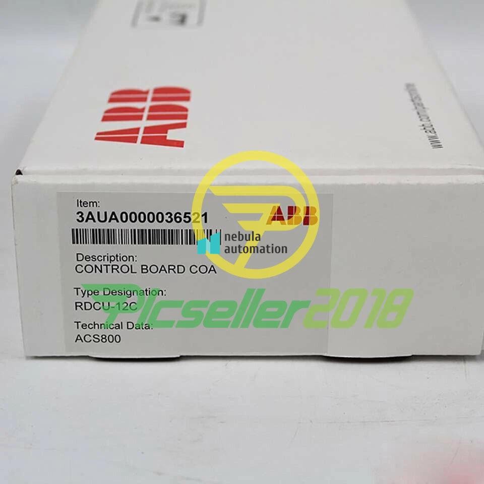New In Box ABB ACS800 RDCU-12C 3AUA0000036521 IO Control board Fast delivery