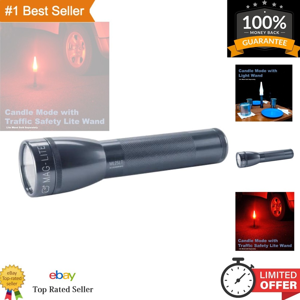Durable Aluminum Alloy 2C LED Flashlight - 72-Hour Runtime & Impact Resistant
