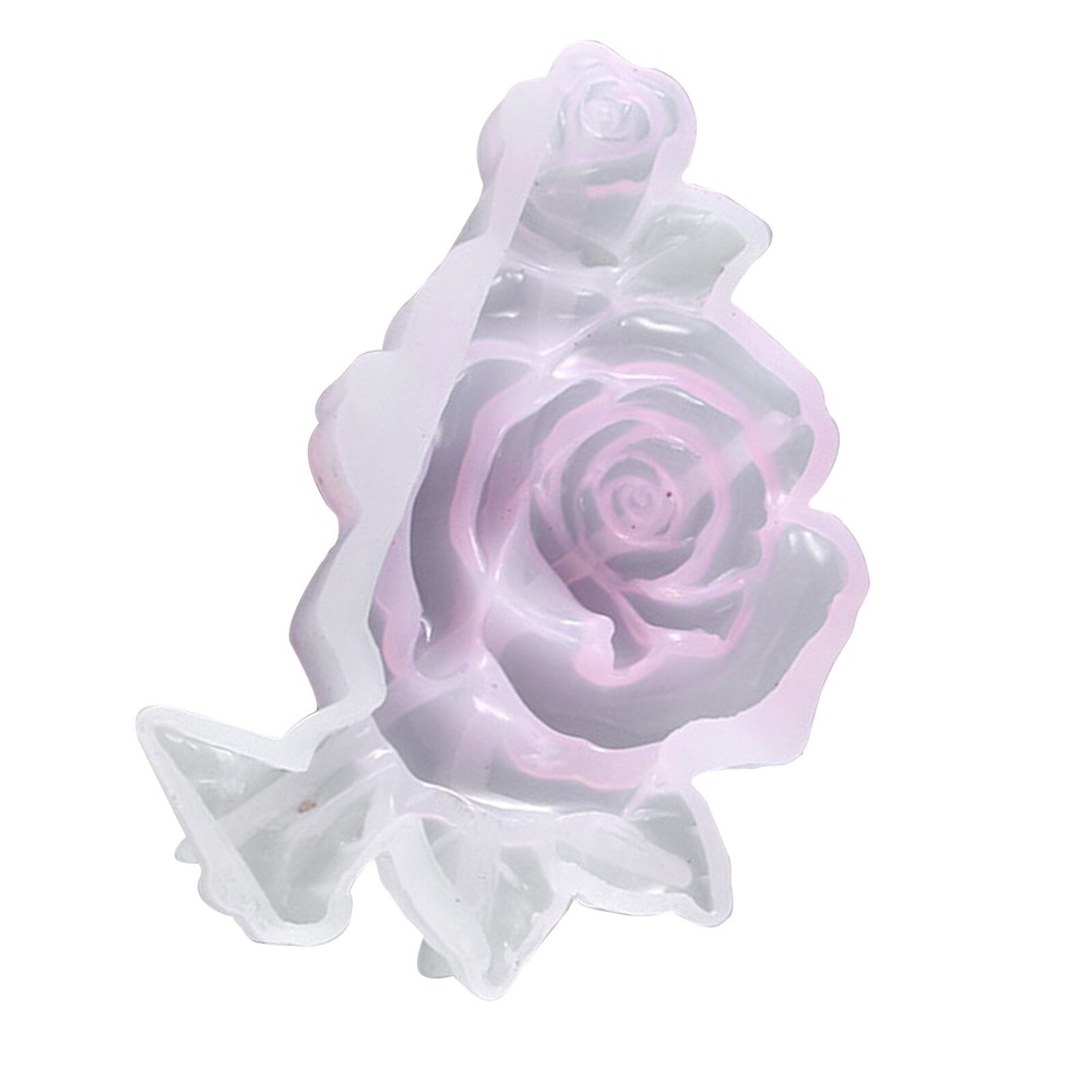 Soft Silicone Rose Flower Mold for DIY Epoxy Resin Jewelry Crafting