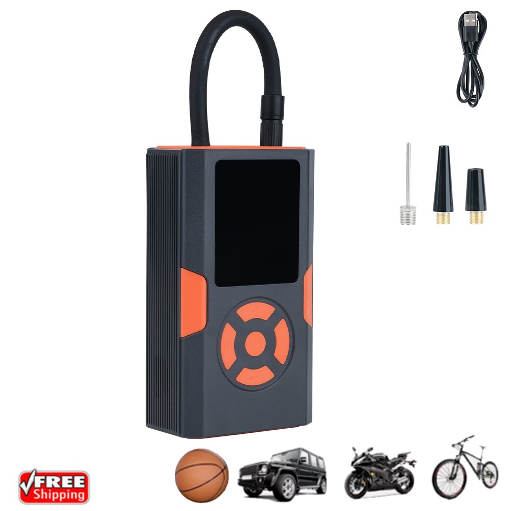 Multi-function Tire Inflator Car Jump Starter Air Pump Portable Air Compressor