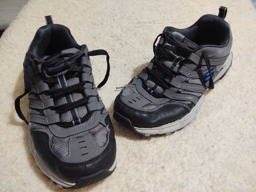 Skechers Stamina Plus-RAPPEL 51274SA Sneakers Charcoal Memory Foam Size 8.5