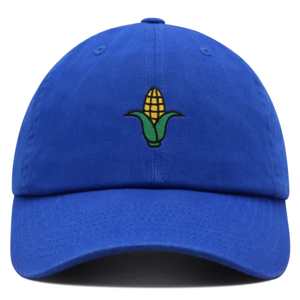 JPAK Corn Premium Dad Hat Premium Cotton Strapback Foodie Gift Adjustable