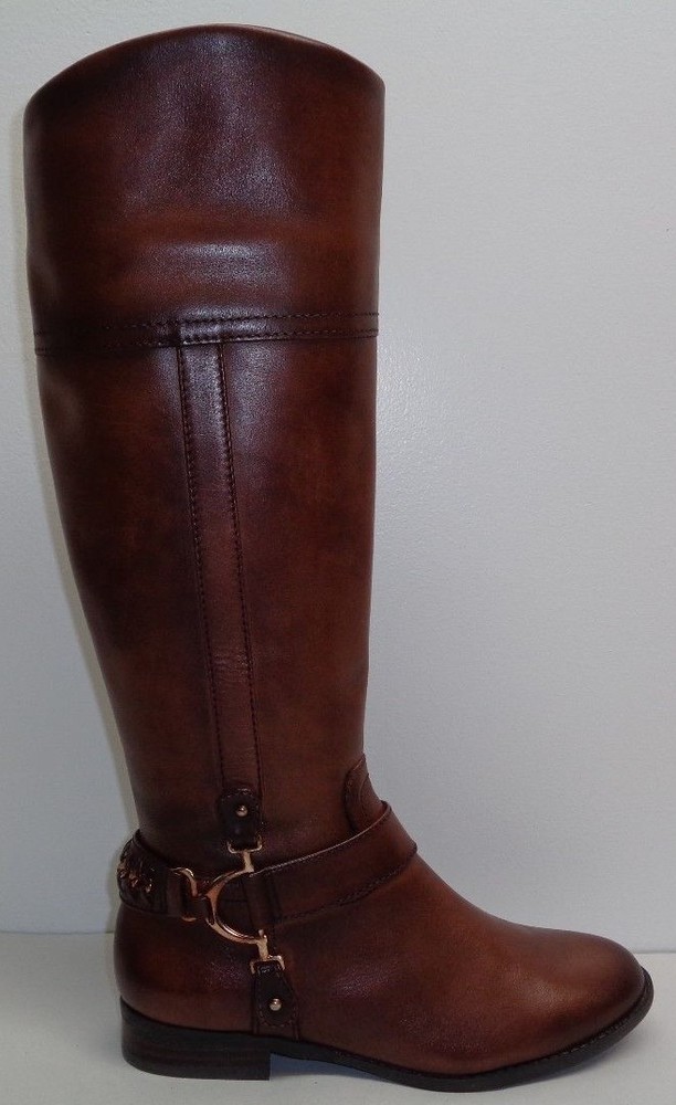 Alex Marie Size 5.5 M TAYLOUR Brown Leather Riding Boots New Womens Shoes