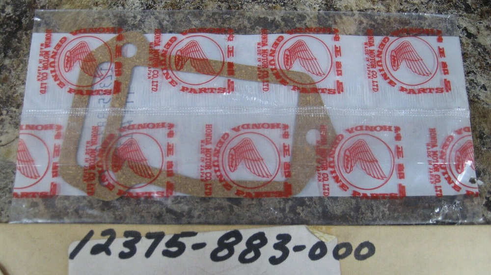 HONDA Genuine Parts TAPPET COVER GASKET 12375-883-000 OEM NOS g200 ge200 gv200