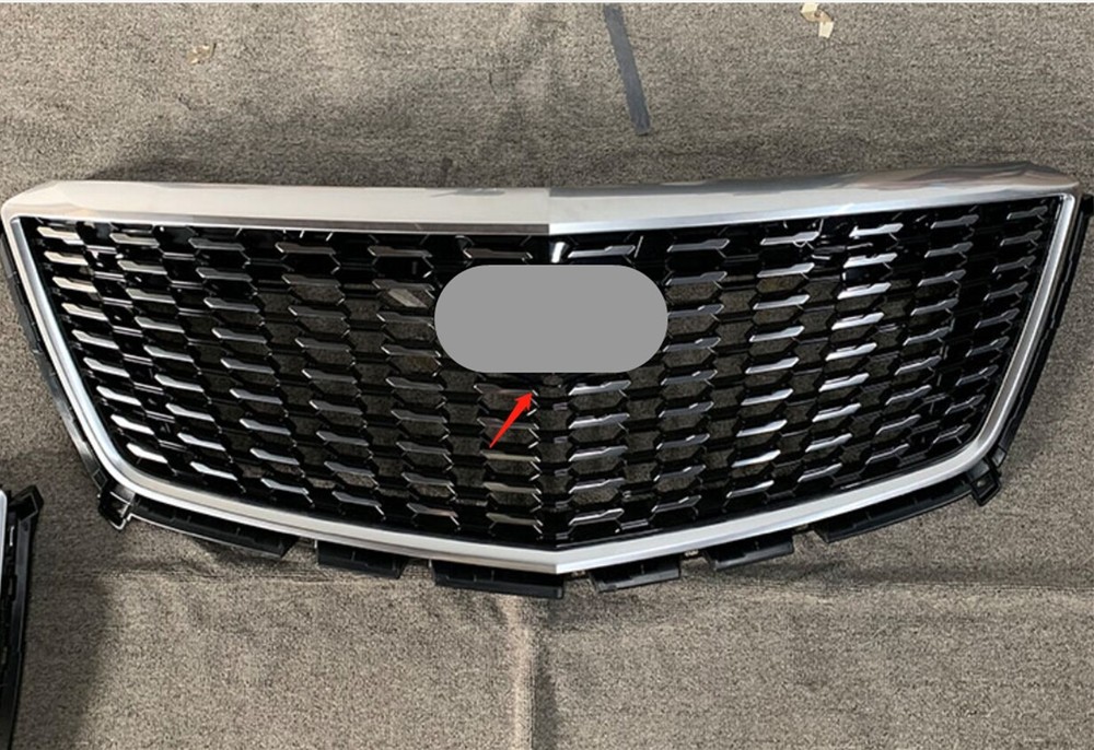 Cadillac XT5 Front Mesh Bumper Grill with Camera Hole 2016-2020