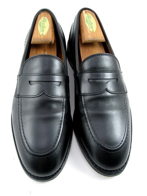 Allen Edmonds Randolph 2.0 Slip-On Penny Loafers Black Size 7D USA 629N