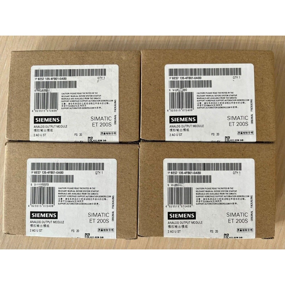 1pc Siemens 6ES7 135-4FB01-0AB0 6ES7135-4FB01-0AB0 SIMATIC DP Electronics module