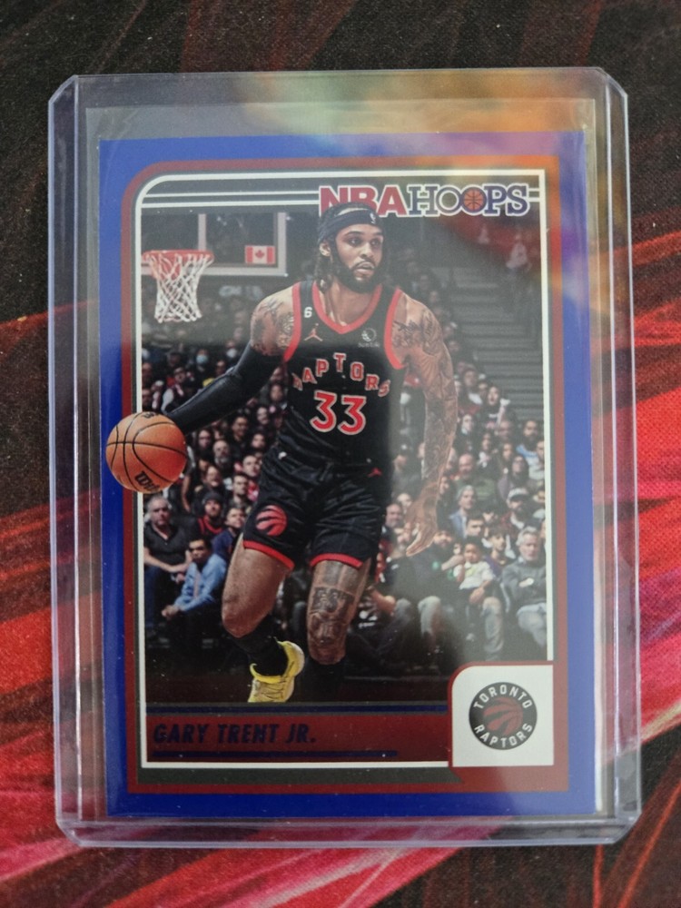 2023-24 Panini NBA Hoops - Blue #63 Gary Trent Jr. - Toronto Raptors