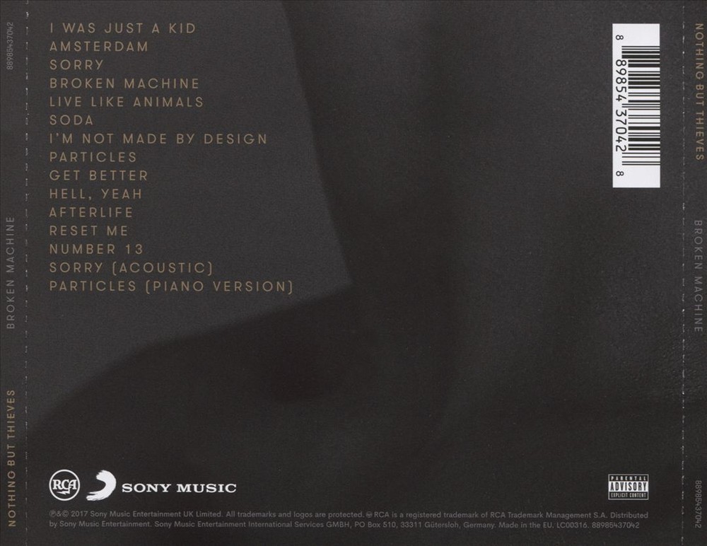 NOTHING BUT THIEVES BROKEN MACHINE [DELUXE EDITION] NEW CD