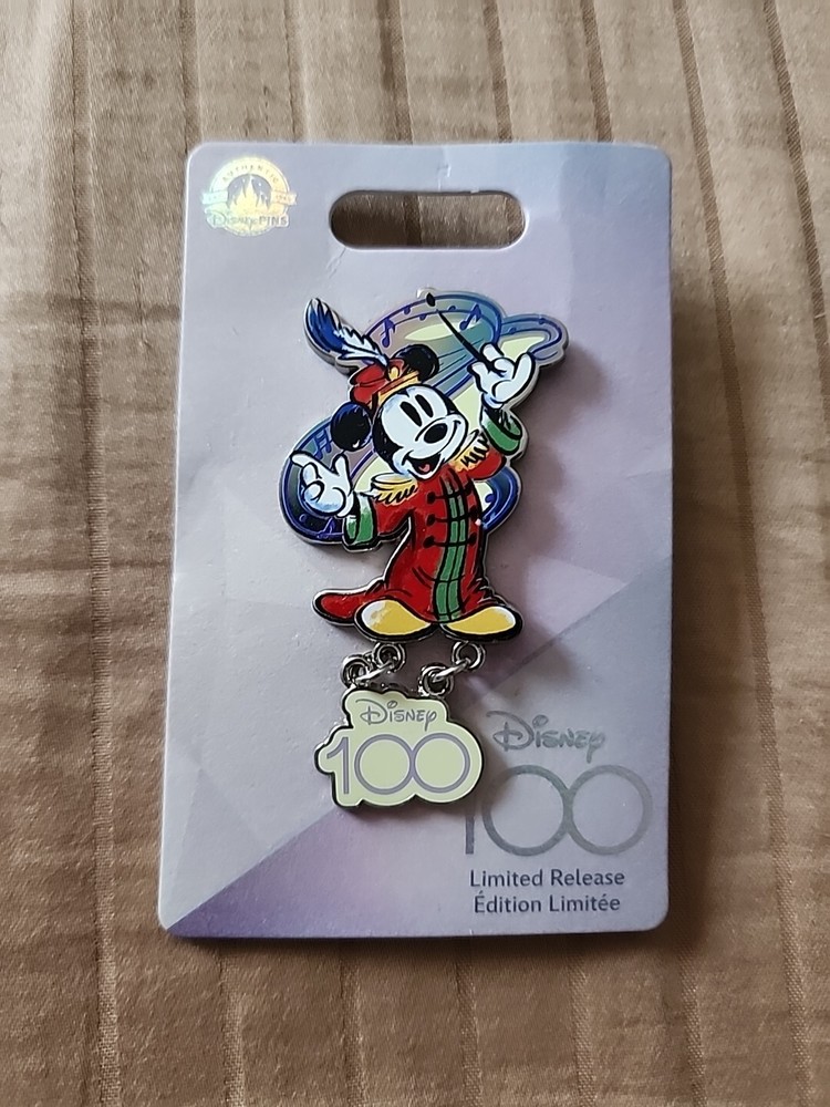 Disney Parks 2023 Disneyland Cast 100 Years of Music Mickey Band Concert LR Pin