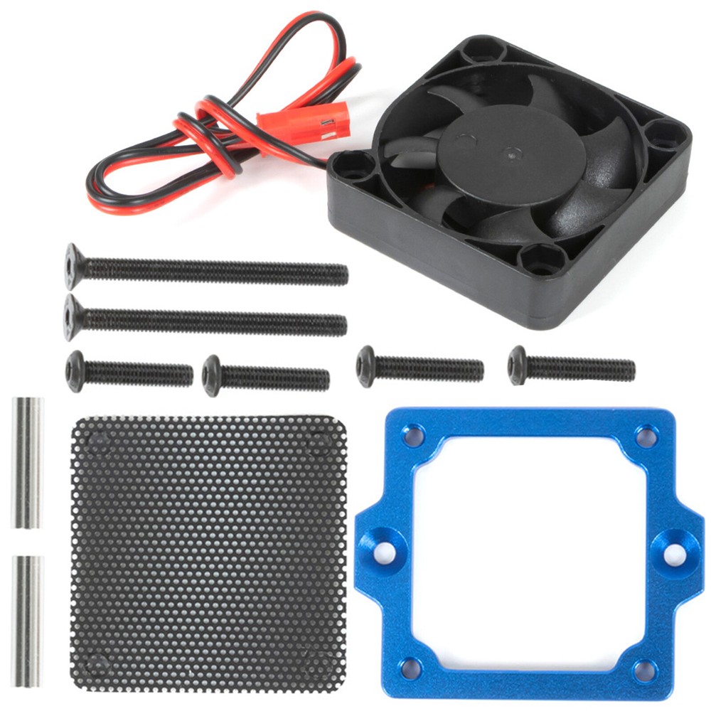 1/10 RC ESC Cooling Fan Kit for TRAXXAS TRX4 TRX6 Land Rover Defender Ford  