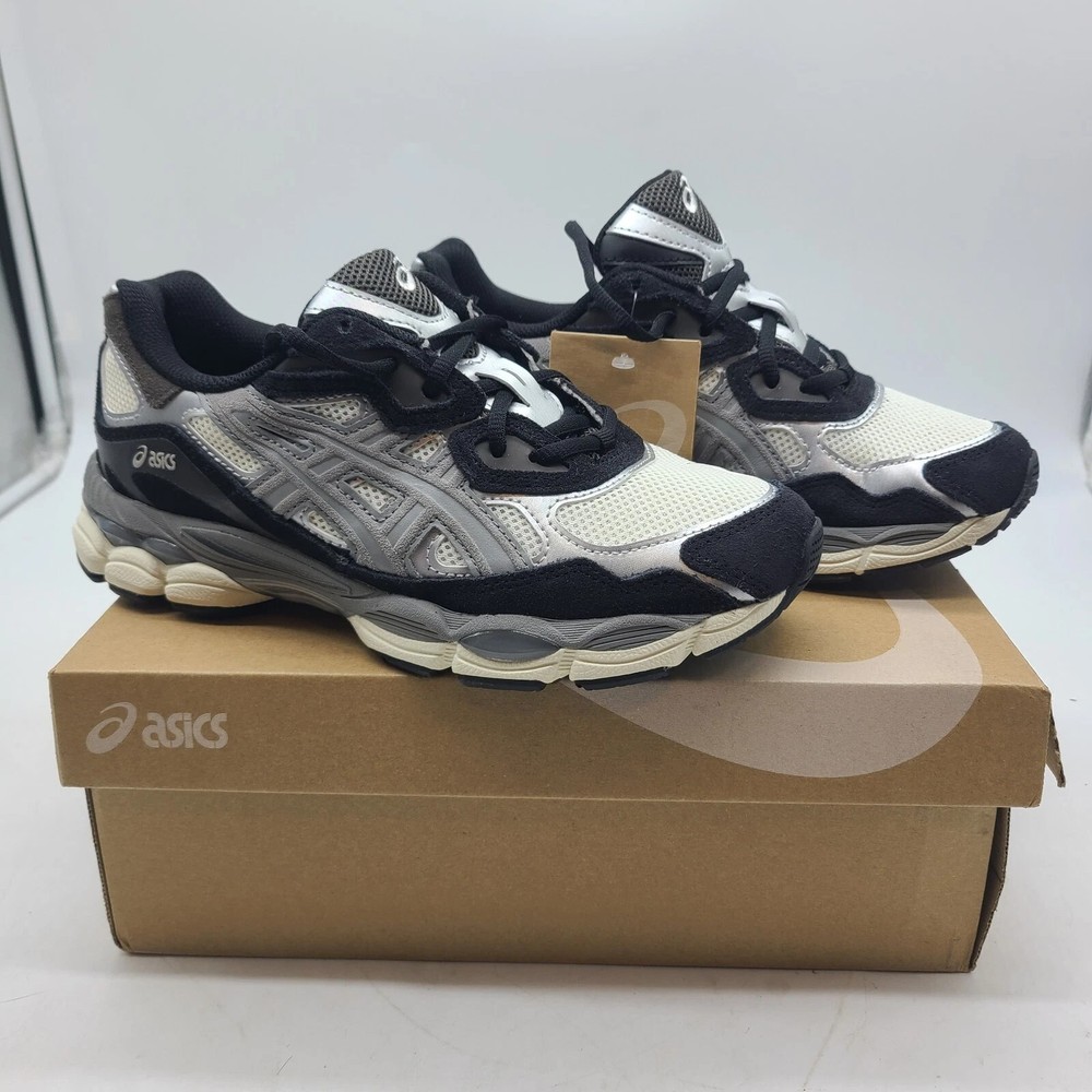 ASICS GEL-NYC Gray Black Running Shoes for Men - Lightweight & Comfortable