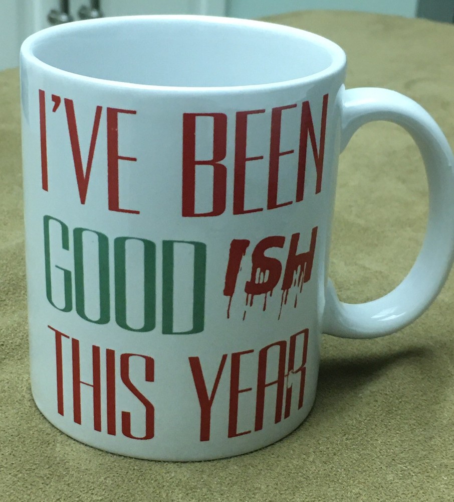 I've Been Good Ish This Year Coffee Mug Or Cup Christmas Coffee Mug gift New-image