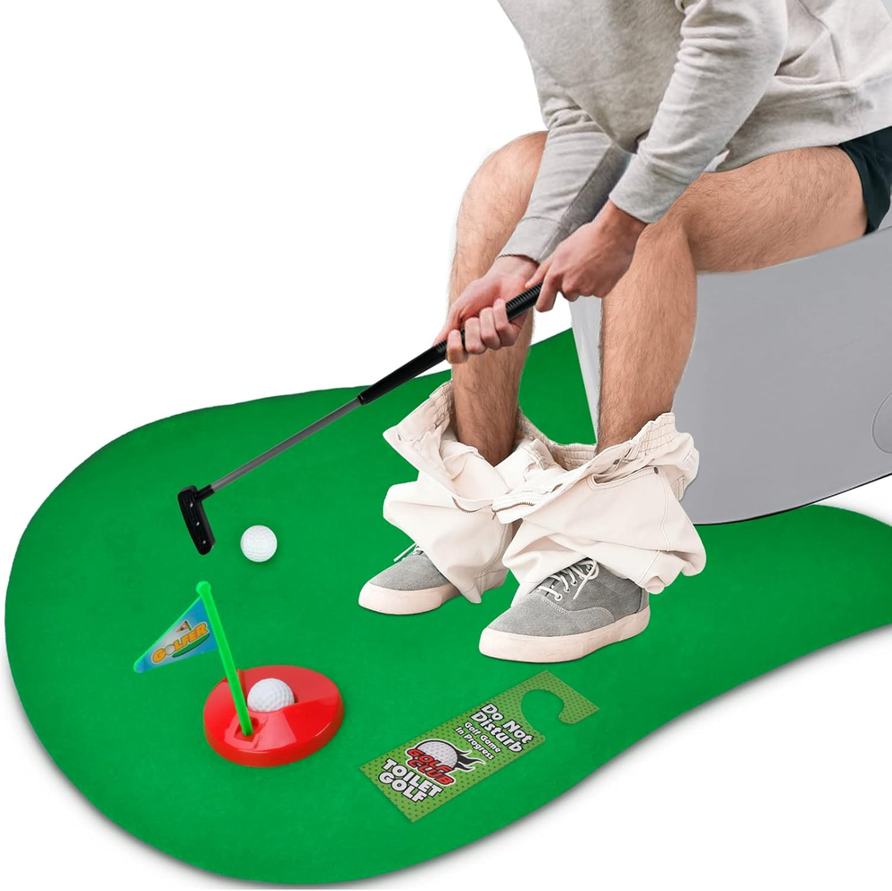 Funny Mini Golf Toy Gift for Dad - Fathers Day Birthday Christmas Valentines-image