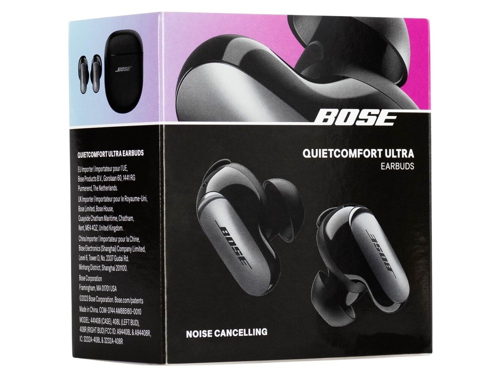 NEW QUIETCOMFORT ULTRA TRUE NOISE CANCELLING IN-EAR EARBUDS SEALED IN BOX -BLACK