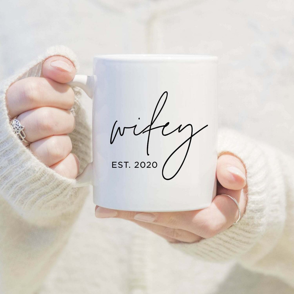 Wifey Mug Bride Mug Bride To Be Mug Gift For Bride Gift For Bridal Shower