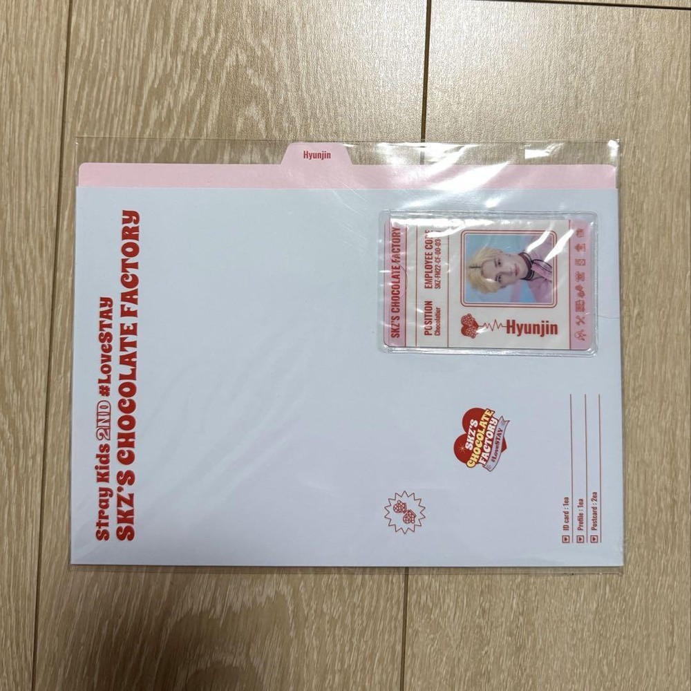 Stray Kids Chocolate Factory Id Card Hyunjin