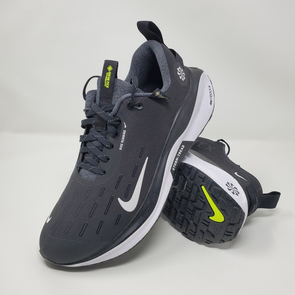 Nike React InfinityRN 4 GTX Running Shoes Men's Size 6 Black FB2204-001 Gore-Tex