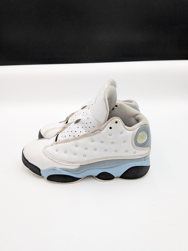 Nike Air Jordan 13 Retro Sneakers Kids Size 2Y Gray Mid Top Lace Up DJ3005-170