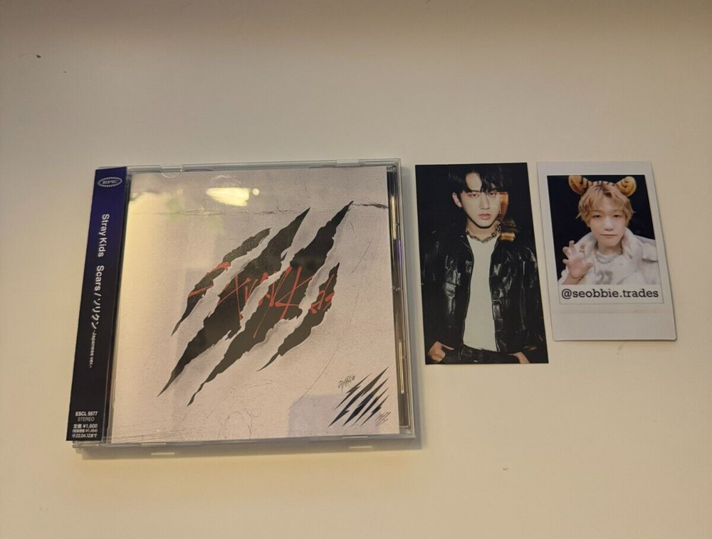 Official Stray Kids Scars Album With Inclusions