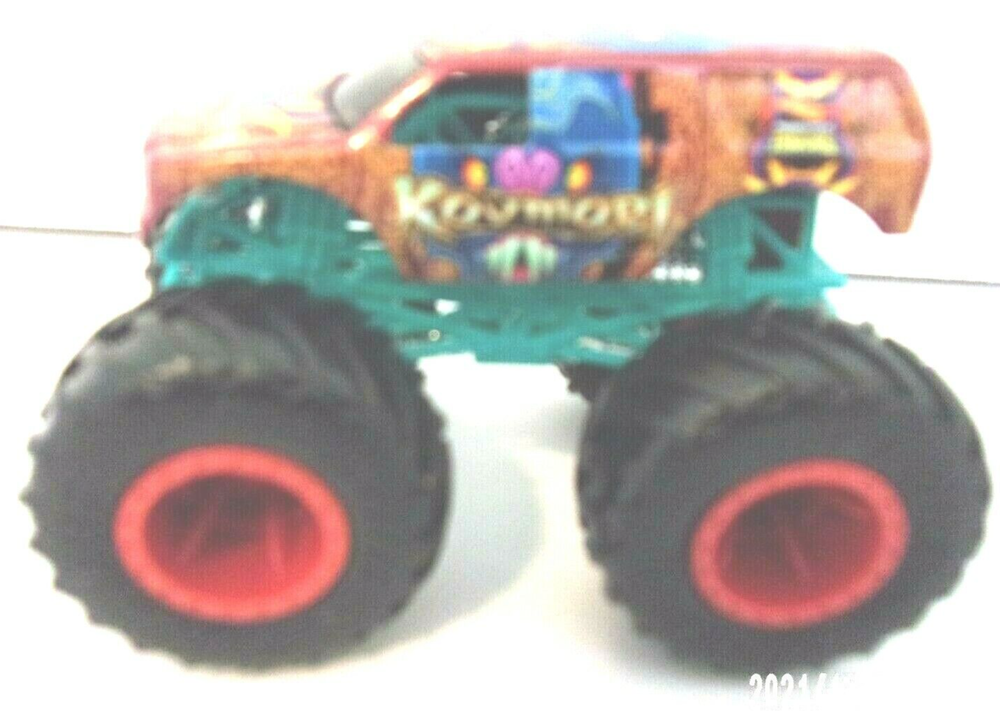 Mattel Hot Wheels Trucks Monster Trucks Orange Green Scale 1:64 Koumori NEW
