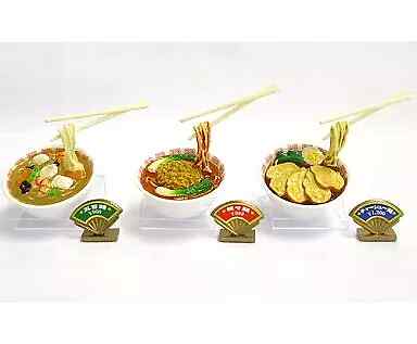Candy Toy Mini Figure 3.Chinese Food Manpuku Shuya Petit Sample Series Original