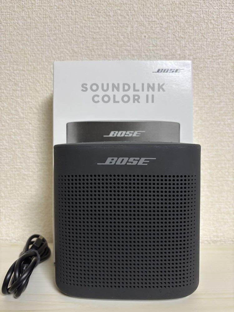 Bose SoundLink Color II Black Wireless Speaker Japan Used Condition