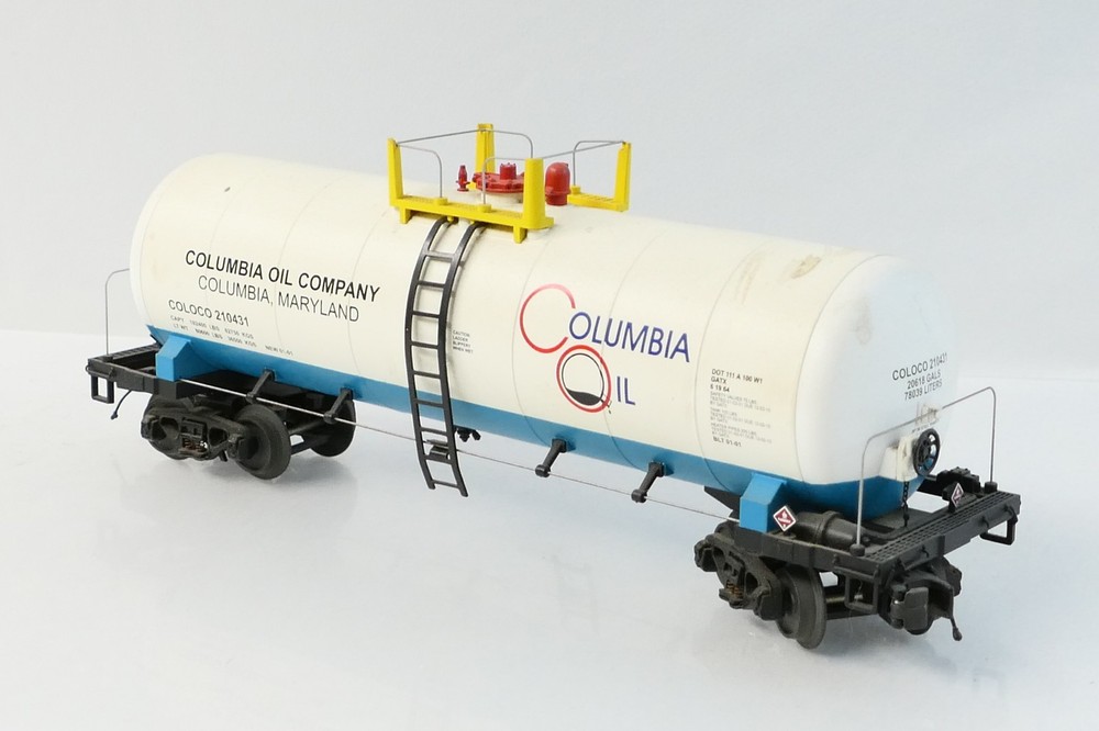 🚂 MTH 20-90212 O Columbia Oil Tank 6 210431 210434 210435 210436 210437 🚂