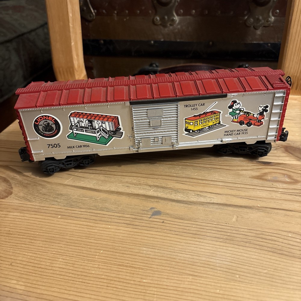 Lionel O Gauge 75th Anniversary On-Track Accessories Boxcar 6-7505