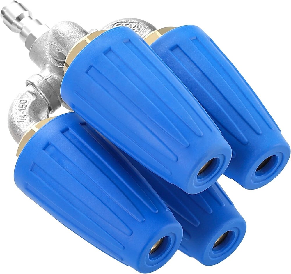 Professional Quality 4-in-1 Turbo Nozzle - 4000 PSI Pressure Washer Accessory