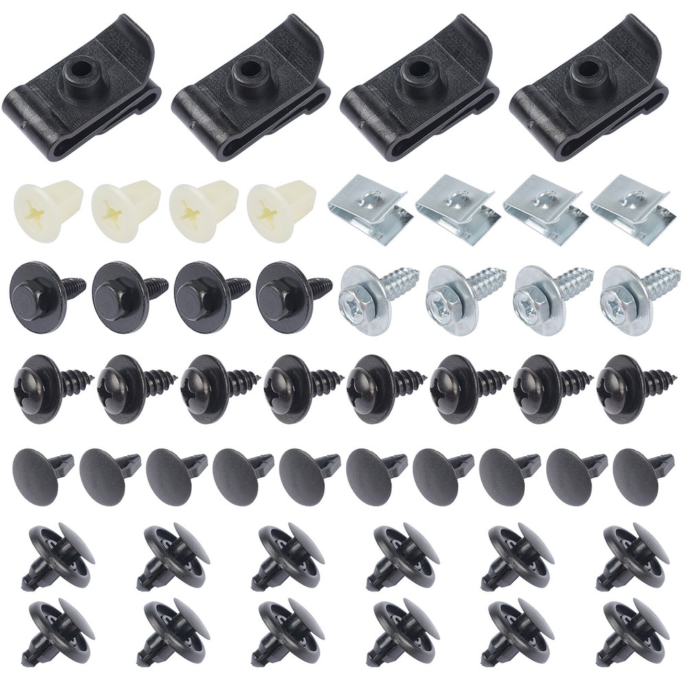 50X Engine Splash Shield Fender Bumper Screw Clips Rivet Fastener for Toyota