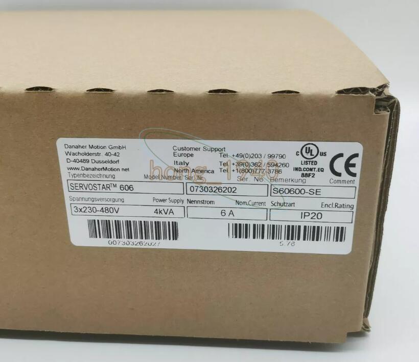 1PCS New Kollmorgen SERVOSTAR 606 S60600-SE servo drive
