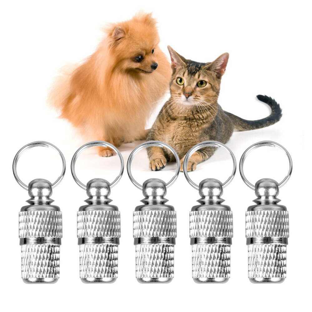 6 Pc Dog Tags Engraved for Pets Name Cat Id Small