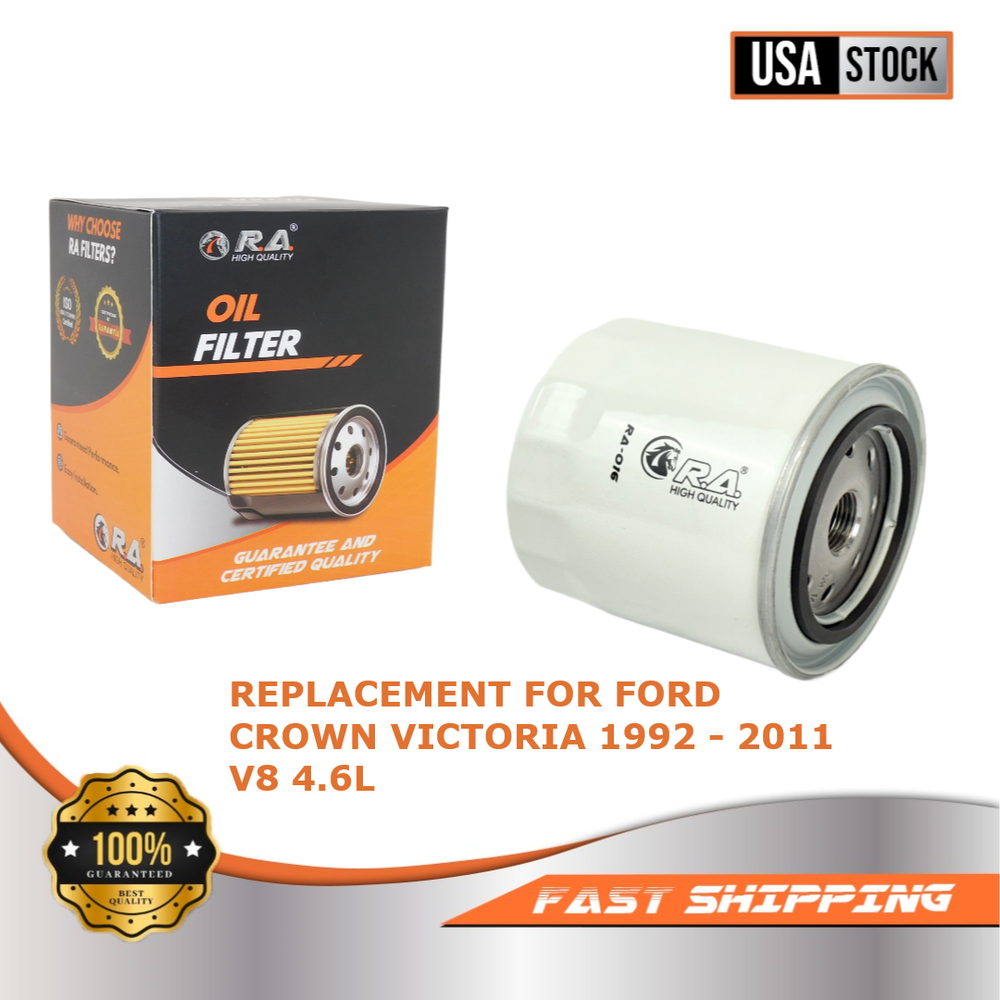 High Performance Spin-on Oil Filter for FORD CROWN VICTORIA 1992 - 2011 V8 4.6L