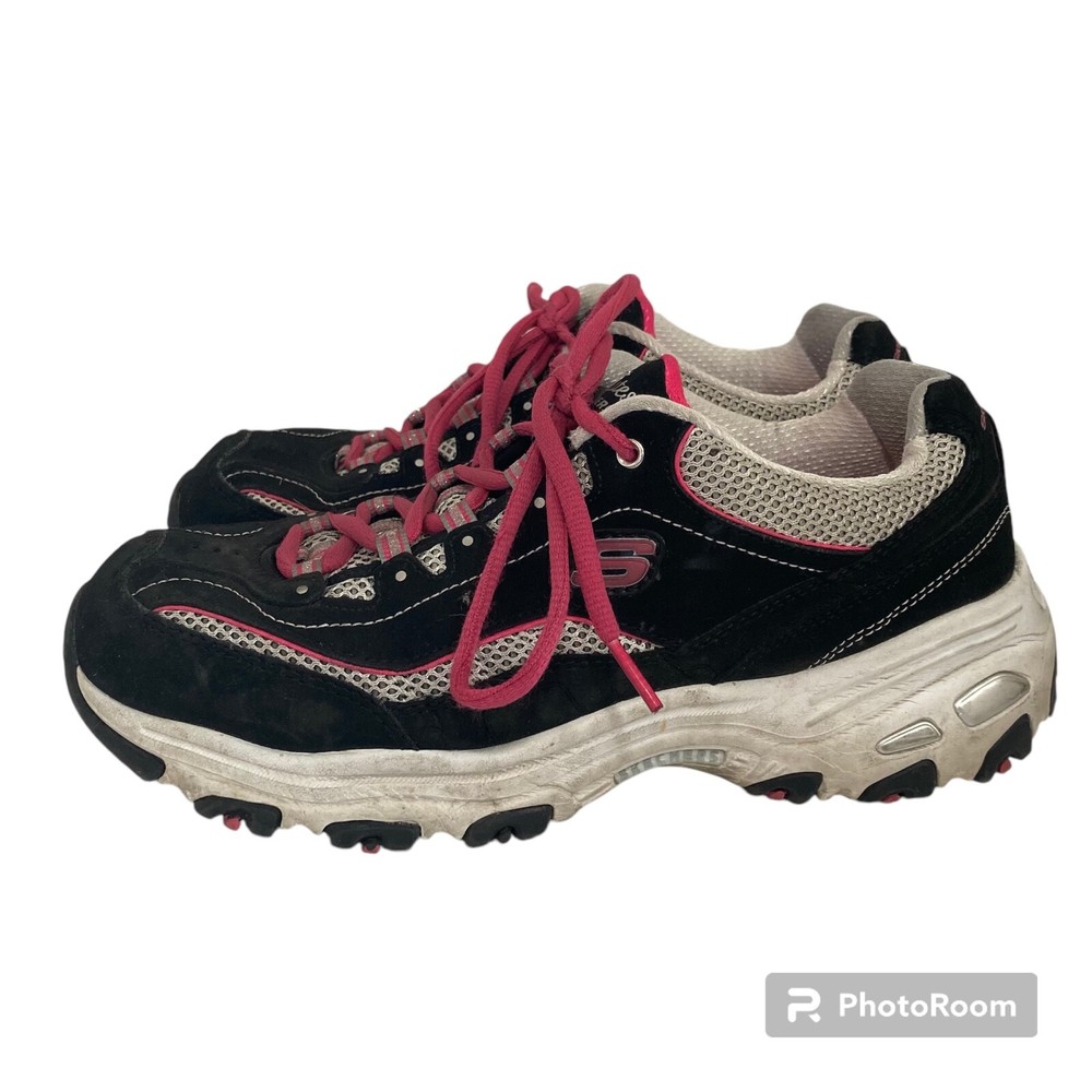 Skechers D’Lites Air Cooled Memory Foam Sneakers Women's Size 8.5 Wide 11860EW