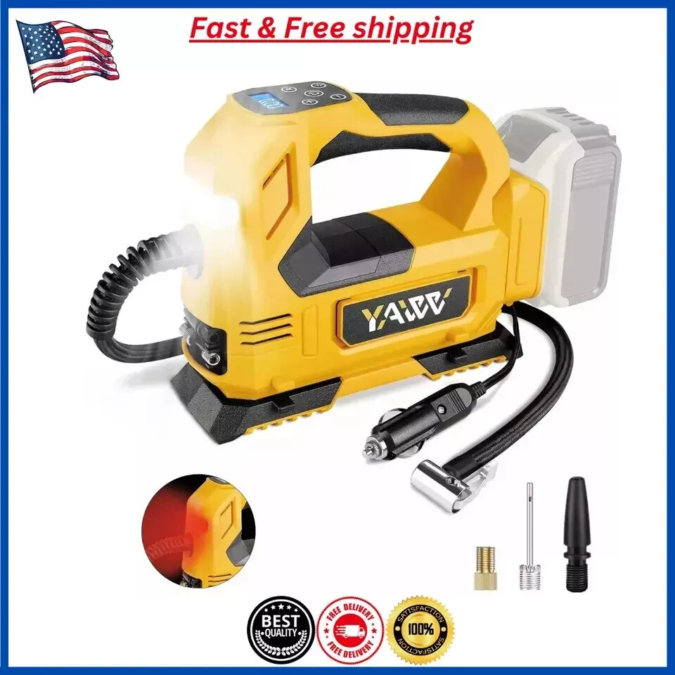 Cordless Tire Air Compressor Dewalt 20V Max Battery 160PSI Portable Air Pump New