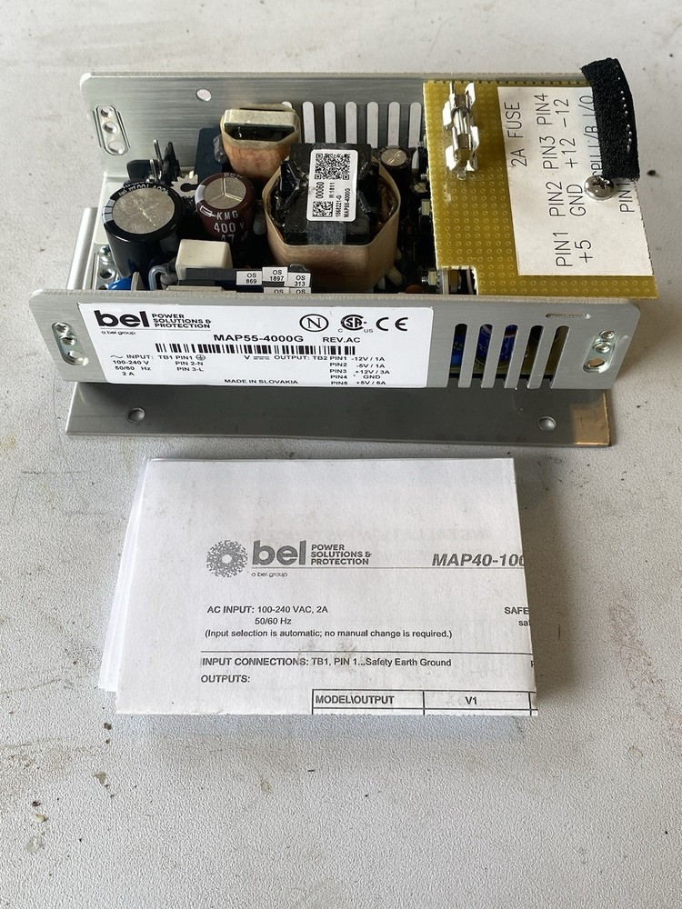 Bel Power MAP55-4000G DC Power Supply  No Box
