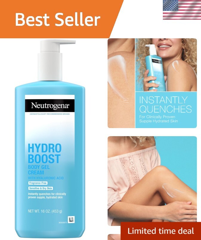 16oz Hydro Boost Body Lotion for Sensitive Skin - Non-Greasy Hyaluronic Moisture