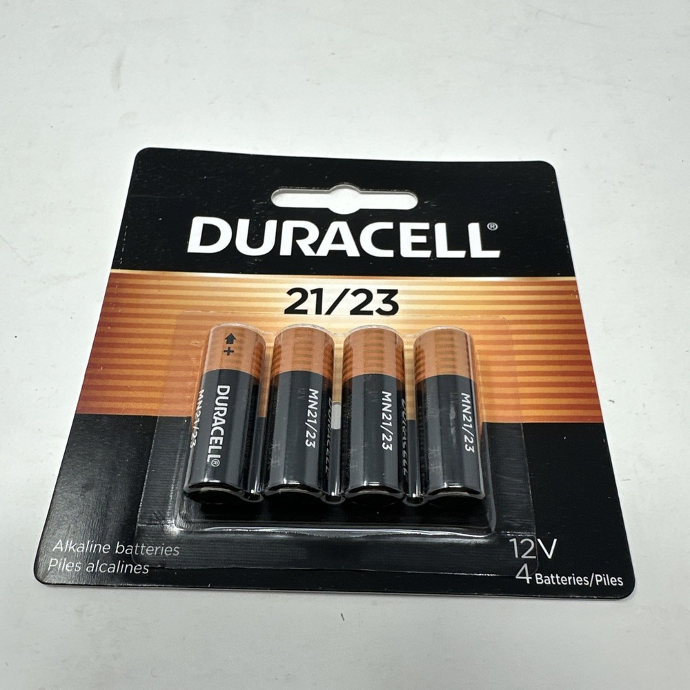 Duracell 21/23 CopperTop Alkaline Batteries 12V (MN21B4PK)