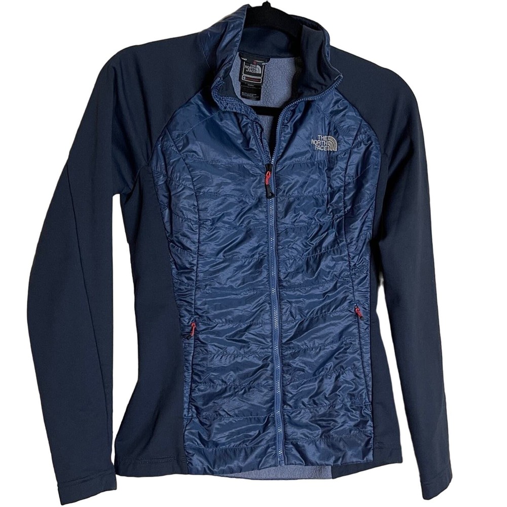 THE NORTH FACE Summit Series Jacket Full Zip Logo Outdoor Blue Size XS