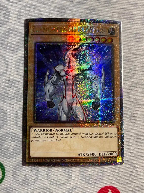 Elemental HERO Neos TN23-EN006 Quarter Century Rare NM Yugioh QCR