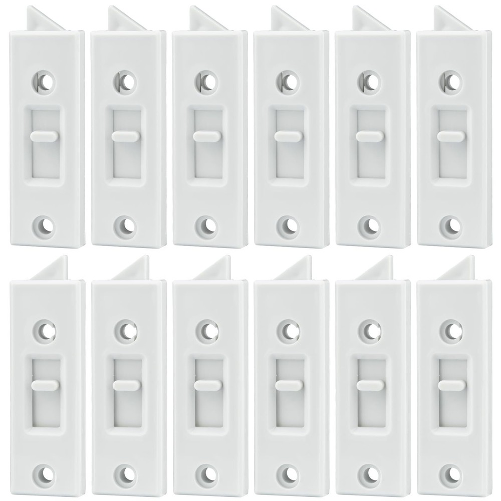 12 Pcs Window Latch Locks Spring Loaded Window Tilt Latch Replacement Part by...