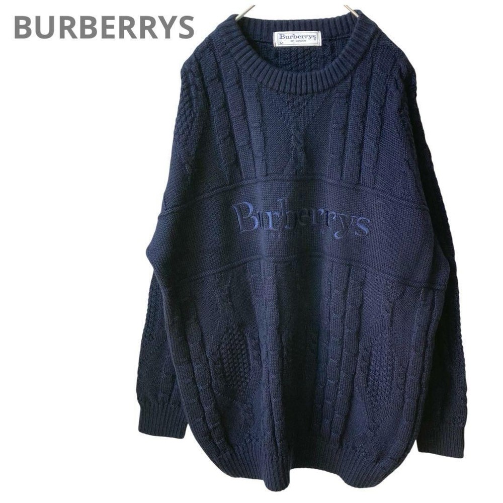 Burberry knit sweater Men's Fashion from Japan
