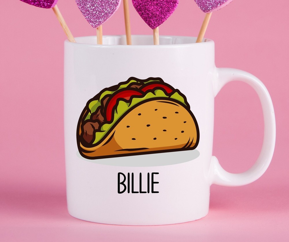 Personalized Taco Mug Taco Gift Ideas Taco Cup Gifts For Taco Lovers Taco