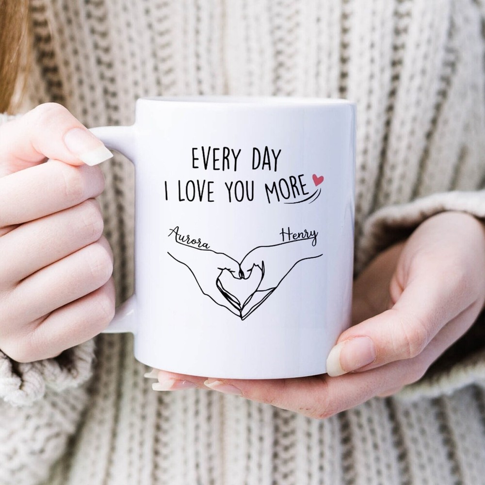 Custom Name Mug - Personalized Valentine's Gift for Boyfriend-image