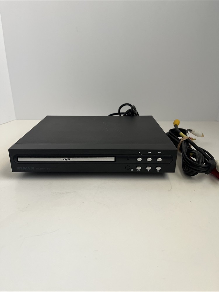Sylvania SDVD1041-DG1 Compact DVD Player for Home No Remote Included